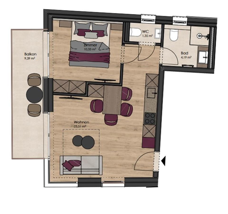 Fp Appartements By We Rent, Summercard Included Kaprun Zewnętrze zdjęcie